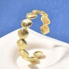 Brass Cuff Bangles for Women BJEW-U018-03G-1