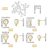SUNNYCLUE Alloy Stud Earring Findings EJEW-SC0001-55-2