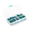 340Pcs 4 Sizes Synthetic Chrysocolla Beads G-LS0001-31-7