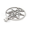 Non-Tarnish 201 Stainless Steel Pendants STAS-A090-08P-2