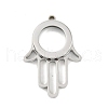 304 Stainless Stee Locket Pendants STAS-S132-11P-01-1