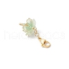 Umbrella Handmade Glass Seed Beaded & Acylic Pendant Decorations Sets HJEW-MZ00280-03-4