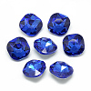 Pointed Back Glass Rhinestone Cabochons RGLA-T032-12x12mm-12-1