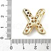 Brass Micro Pave Cubic Zirconia Pendants KK-Z108-02G-X-3