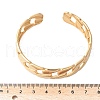 304 Stainless Steel Cuff Bangles for Women BJEW-U032-17G-3
