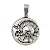 316 Surgical Stainless Steel Pendants STAS-E212-74AS-1