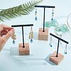 Iron Earring Stands Set EDIS-WH0006-23-3