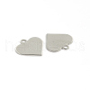 Tarnish Resistant 304 Stainless Steel Charms STAS-G130-08P-2