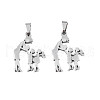 Non-Tarnish 201 Stainless Steel Pendants STAS-T044-287P-1