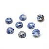 Natural Blue Spot Jasper Cabochons G-T020-10mm-03-1