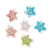 Glass Pendants PALLOY-JF03249-02-1