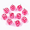 Transparent Epoxy Resin Pendants CRES-N025-12A-A04-1
