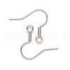 304 Stainless Steel Earring Hooks X-STAS-S111-002-1
