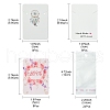 24Pcs 3 Colors Cardboard Necklace Display Cards CDIS-FS0001-07-4