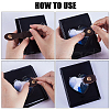 Gorgecraft 4 Sets 2 Colors PU Imitation Leather Sew on Bag Snap Buckle FIND-GF0005-45-6