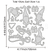 Carbon Steel Cutting Dies Stencils DIY-WH0309-423-6