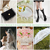Organza Pleated Lace Ribbon OCOR-WH0097-42A-6