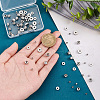   80Pcs 8 Style 201 Stainless Steel Beads STAS-PH0004-24-3