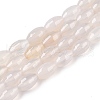 Natural White Agate Beads Strands G-T138-180A-4