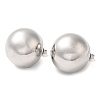 Brass Stud Earrings EJEW-M225-04P-1