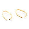 925 Sterling Silver Cuff Earrings EJEW-H124-02G-1