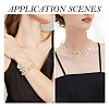 15 Strands 15 Styles Transparent Electroplate Glass Beads Strands EGLA-TA0001-13-12