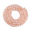 Electroplate Glass Beads Strands EGLA-A044-T3mm-B21-3