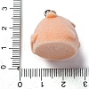 Flocky Animal Resin Pendants FIND-S001-05G-3