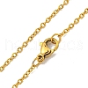 Constellation Pendant Necklaces NJEW-S422-04G-02-4