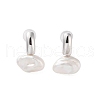 Mother's Day Jewellery 925 Sterling Silver Studs Earring EJEW-H002-05P-1