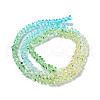 Transparent Glass Bead Strands GLAA-H023-03A-3