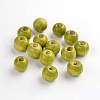 Natural Maple Wood Beads TB12mmY-7-1