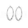 Brass Hoop Earrings FS-WG1287F-06-1