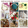   300Pcs 6 Styles Natural Unfinished Wood Beads WOOD-PH0002-94-6