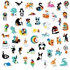 Colorful Cartoon Animal Paper Stickers ANIM-PW0001-139-2