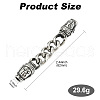 304 Stainless Steel Ends with Chain FIND-CJC0012-141D-2