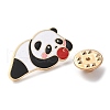 Cartoon Panda Enamel Pins JEWB-G033-01D-3