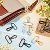 HOBBIESAY 10Pcs 5 Colors Zinc Alloy Swivel Clasps FIND-HY0003-09-5