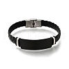 Imitation Leather Cord Braided Bracelets BJEW-B126-01B-2