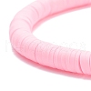 4Pcs 4 Color Handmade Polymer Clay Heishi Surfer Stretch Bracelets Set BJEW-JB07753-01-5