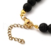 Leaf Alloy Enamel Pendant Necklaces for Women NJEW-JN05350-01-5