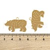 Golden Plated Alloy Enamel Pendants ENAM-Z017-05G-3