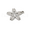 304 Stainless Steel Pendants STAS-V016-03P-2