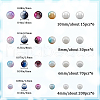 1890Pcs Two Tone ABS Plastic Imitation Pearl Beads Sets DIY-WH20010-19A-2