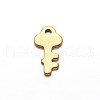 Ion Plating(IP) Key 304 Stainless Steel Charms STAS-M208-18-1