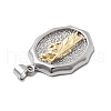 Brass Pendants KK-D367-05PG-C-2