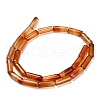 Dyed Natural Agate Beads Strands G-G203-01I-3