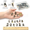 16Pcs 16 Styles Alloy Enamel Pendants ENAM-YW0004-93-3