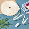 50 Yards Cotton Ribbon OCOR-WH0101-22A-5