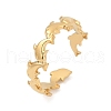 304 Stainless Steel Adjustable Open Cuff Rings for Women RJEW-Z089-04G-01-2